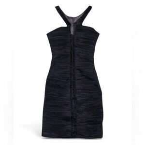 Black Dress with Bead Detailing Sz S